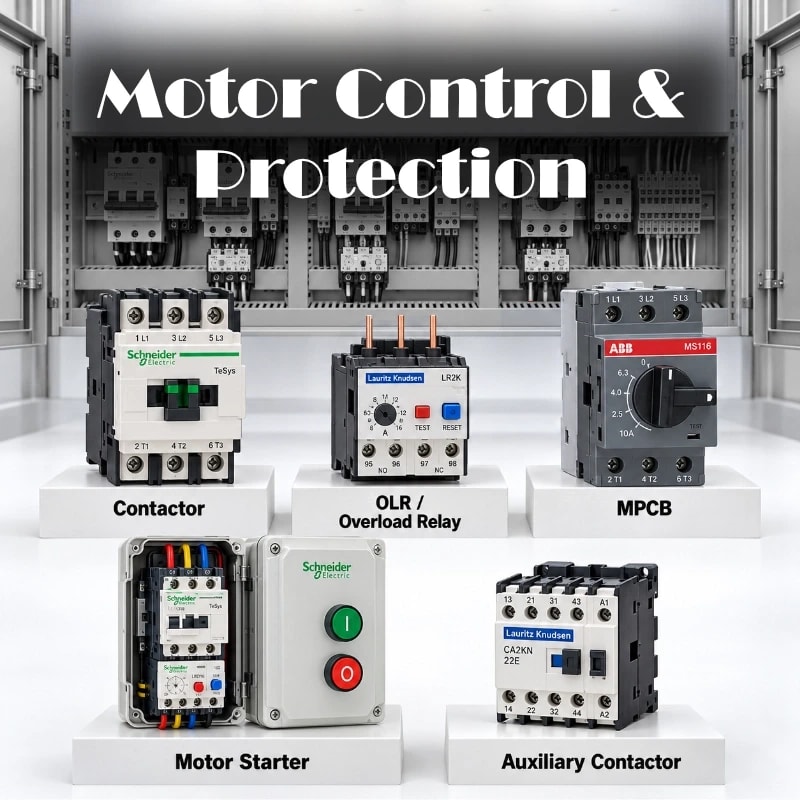 Contactors & Motor Control