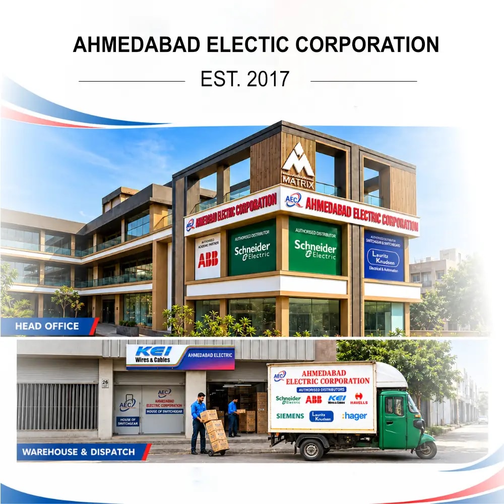 Ahmedabad Electric Corporation head office, warehouse and dispatch facilities, established in 2017