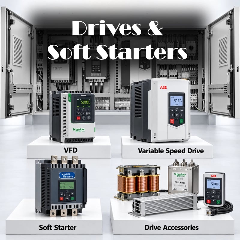 VFD vs Soft Starter: Application Guide for Industrial Motor Control