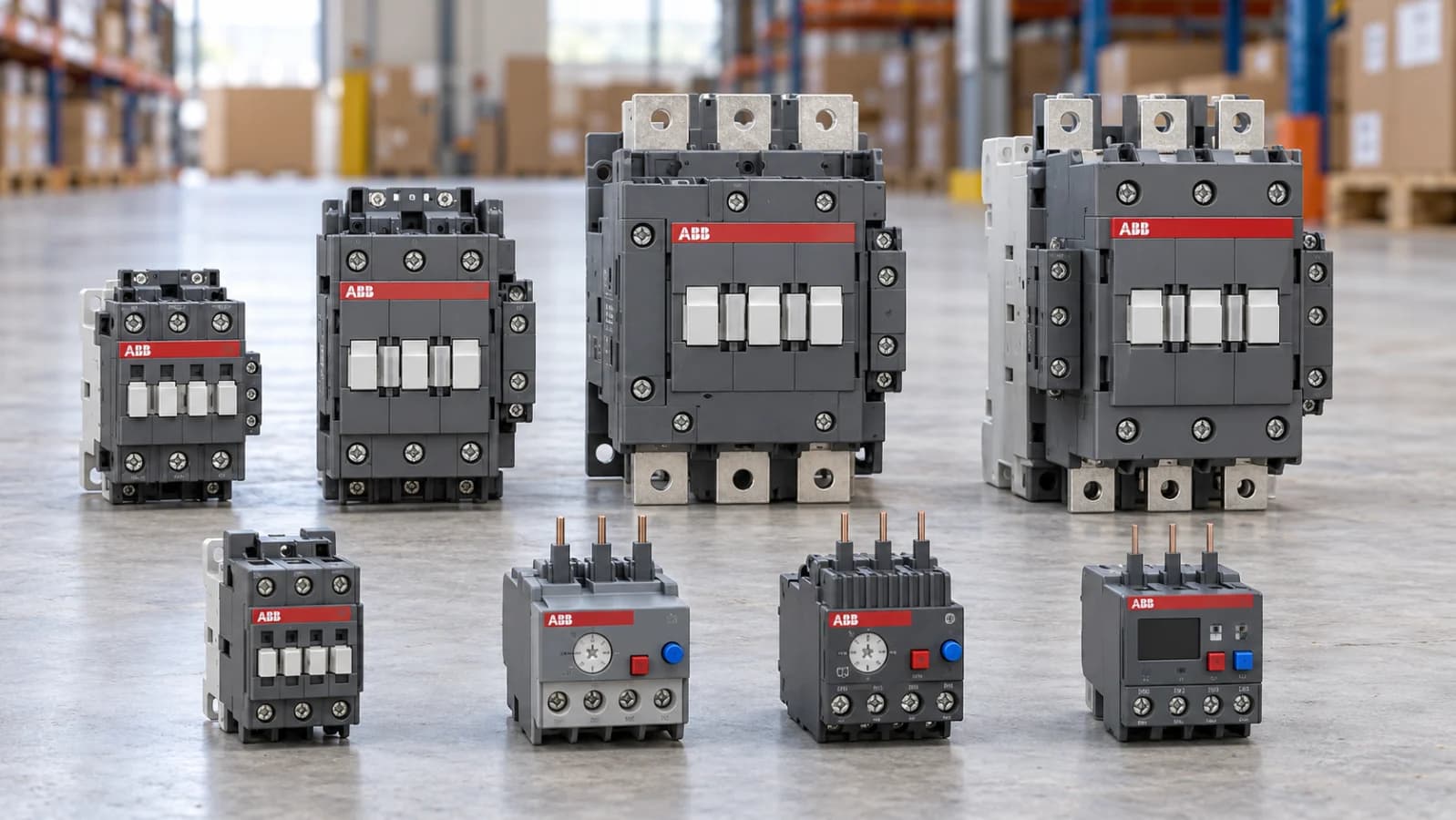 ABB Contactors wide ranges